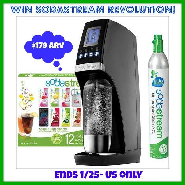 SodaStream Machine Giveaway Photo