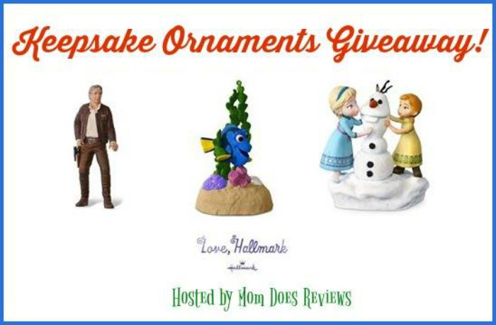 Hallmark Keepsake Ornaments Giveaway! #LoveHallmark #KeepsakeIt - It's Free At Last