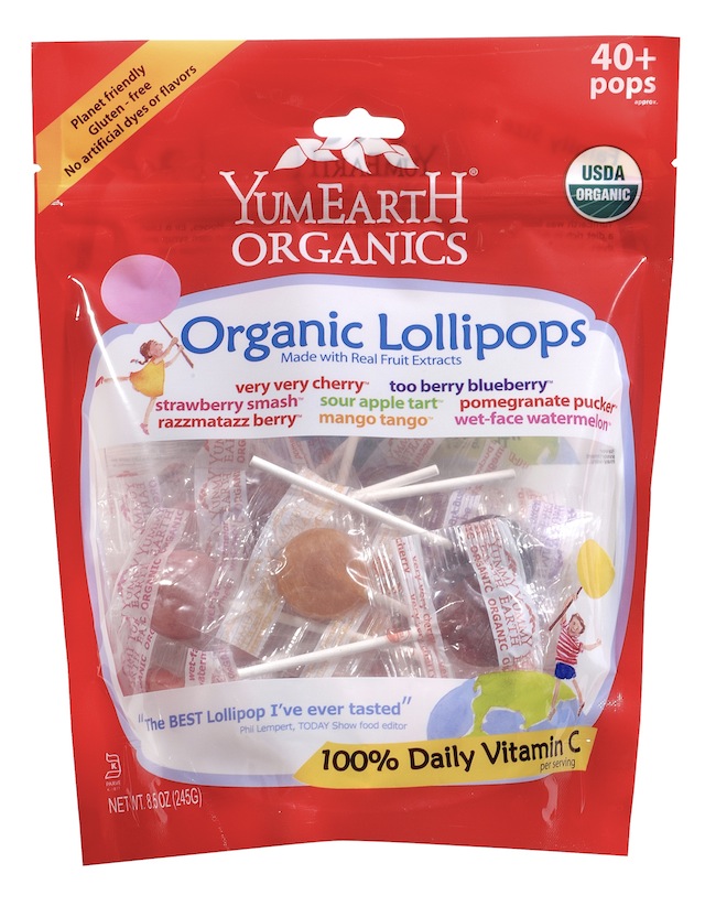 Yum Earth Lollipops