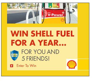 Shell Sweepstakes Shell FuelSweepstakes (Win Gas for a year for you and 5 friends) - It's ...