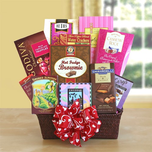 CA Delish Vday Gift Basket