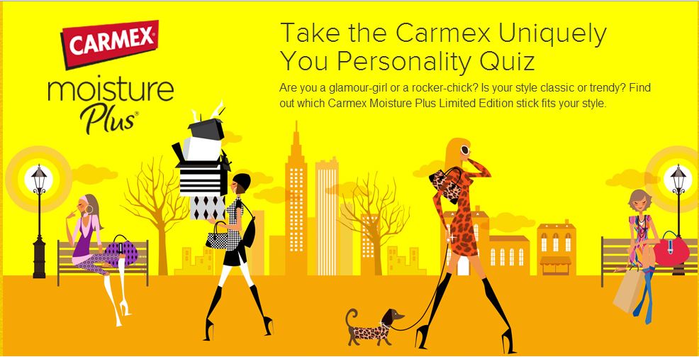 Carmex Personality Quiz Photo