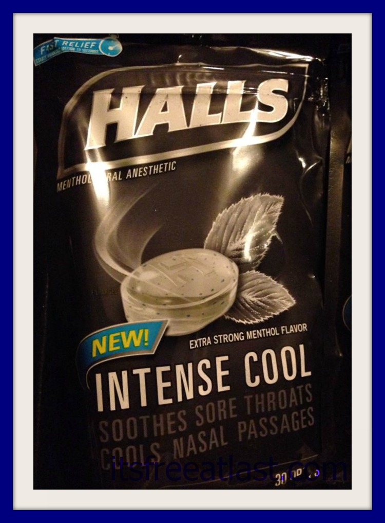Halls Intense Cool Cough Drops