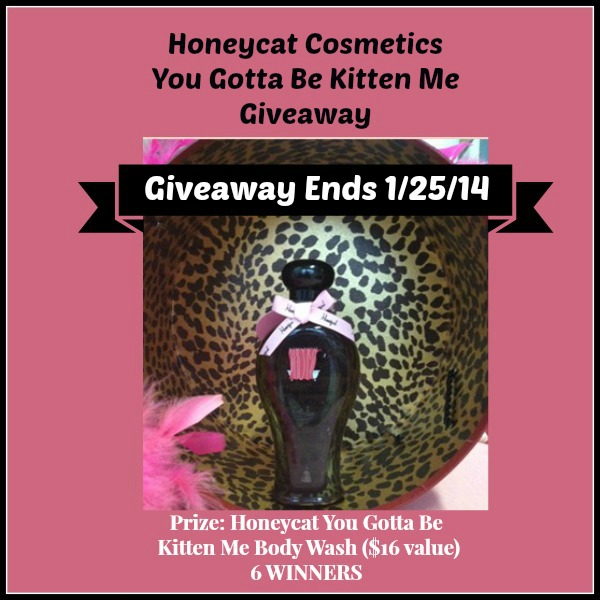 Honeycat Cosmetics Giveaway