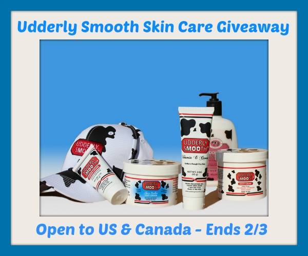 Udderly Smooth Skin Care Set Giveaway