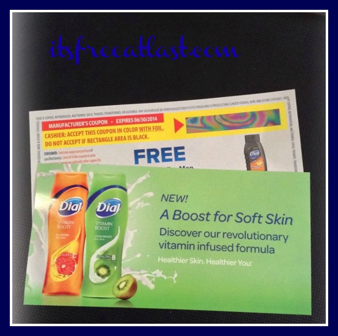 Dial Vitamin Boost Body Wash Coupons