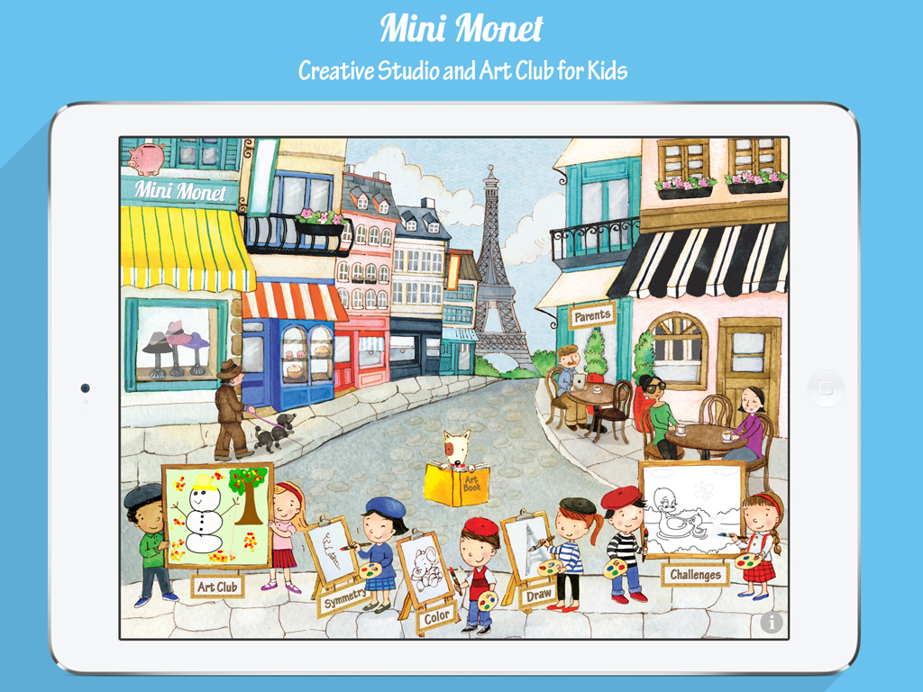 Mini Monet LITE iPad App Review | It's Free At Last