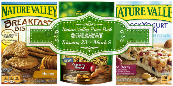 Nature Valley Giveaway! (US Only - Ends 3/9)