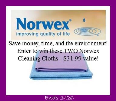 Norwex Cleaning Cloths Giveaway (Ends 3/26) | It's Free At Last