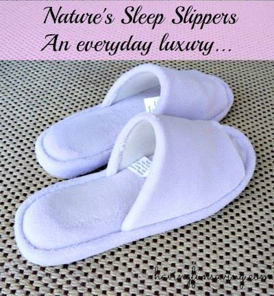 Nature's Sleep Slippers Giveaway (Ends 4/2) | It's Free At Last