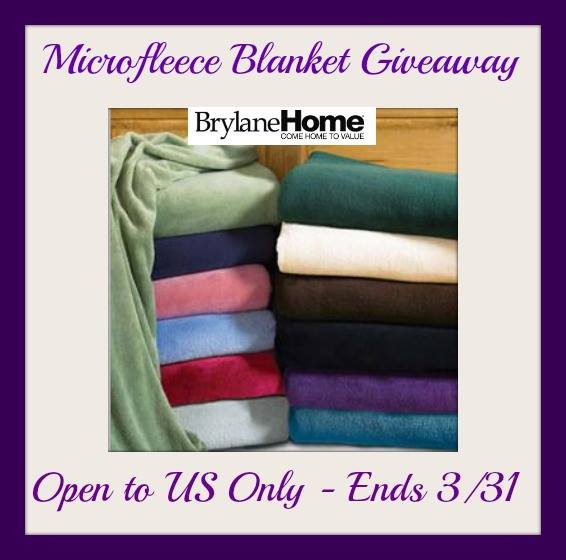 Brylane Home Blanket Giveaway