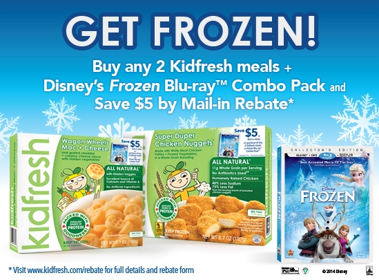 Kidfresh & Disney's Frozen For Frozen Food Month!  #FrozenKidfresh | It's Free At Last