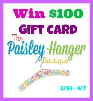 The Paisley Hanger Boutique Giveaway