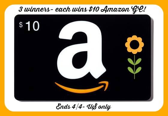 $10 Amazon Gift Card #Giveaway (3 Winners) (Ends 4/11) | It's Free At Last