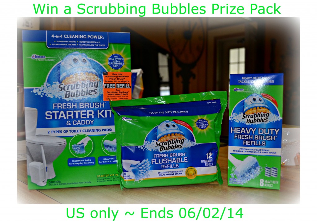 Scrubbing Bubbles Prize Pack