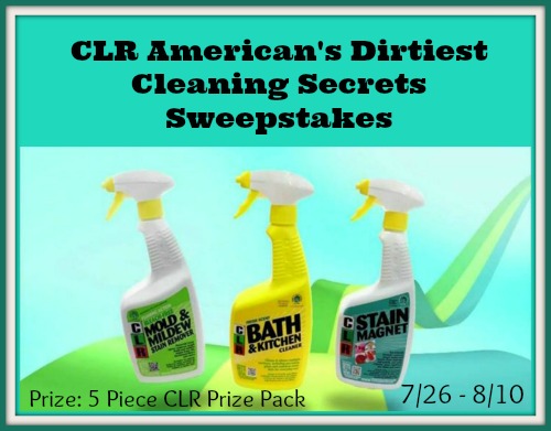 CLR American's Dirtiest Cleaning Secrets Sweepstakes
