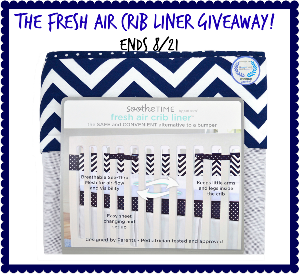 The Fresh Air Crib Liner Giveaway (Ends 8/21)