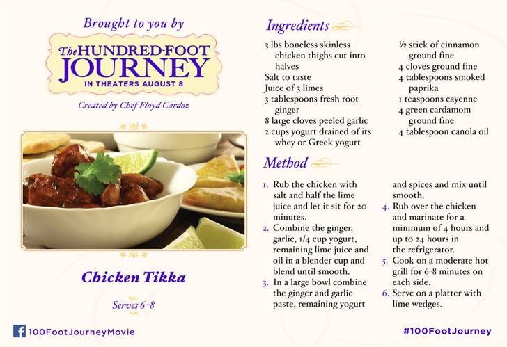 Chicken Tikka Recipe ~ Inspired by 