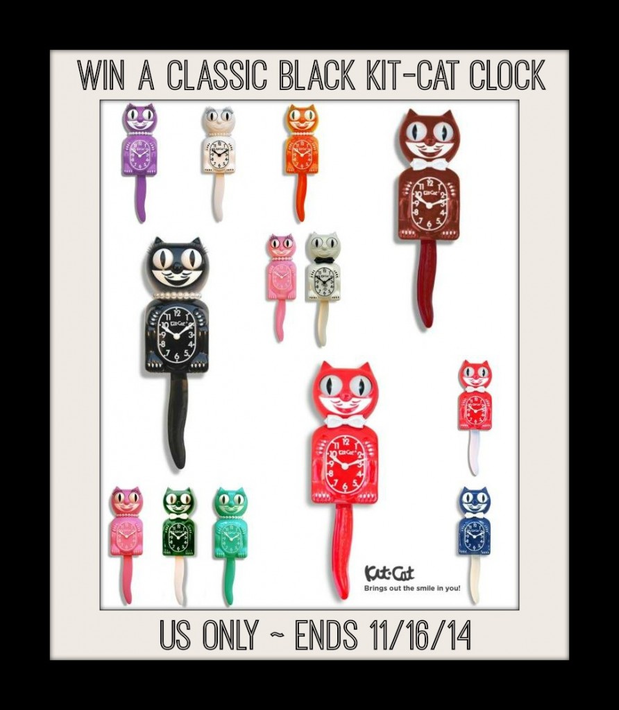 Kit Cat Clock Giveaway