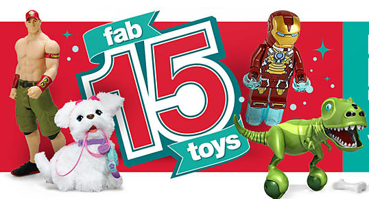 Kmart Fab 15 Toys