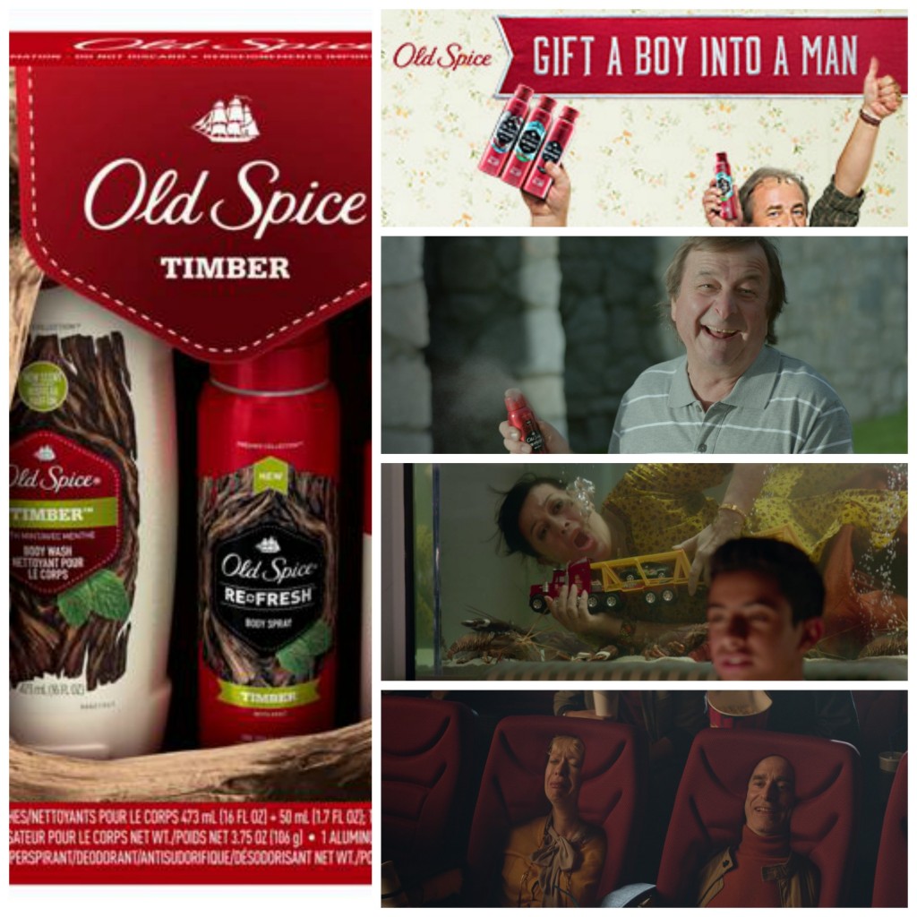 Old Spice Collage