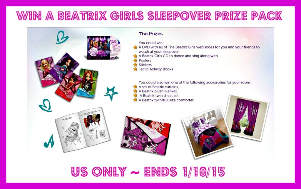 Beatrix Girls Sleepover Prize Pack
