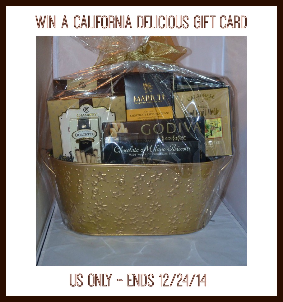 California Delicious Gift Basket Giveaway