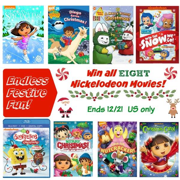 Nickelodeon Christmas Movies Prize Pack Giveaway ~ Win 8 Movies!!! Ends ...