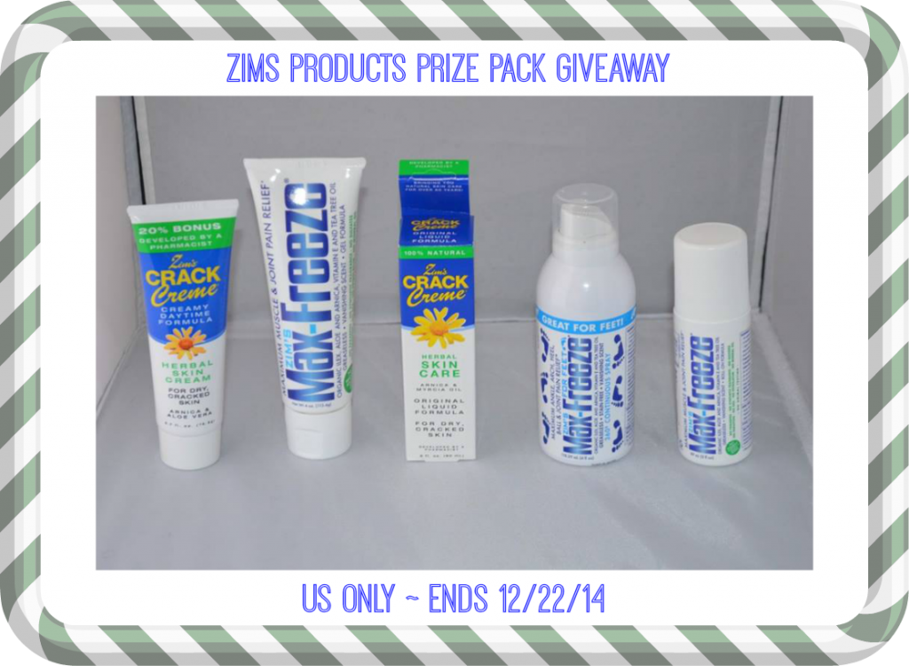 Zims Products Prize Pack