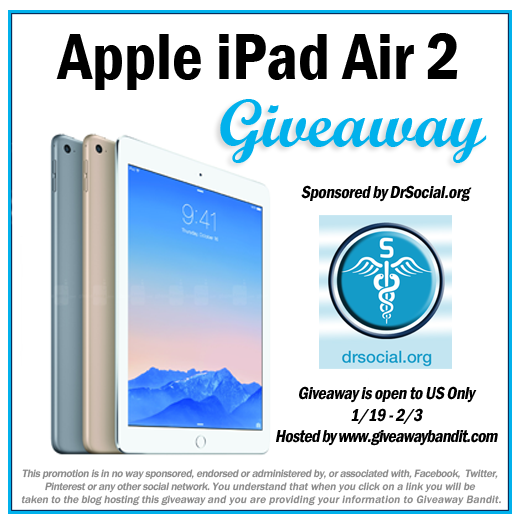 Apple iPad Air 2 Giveaway
