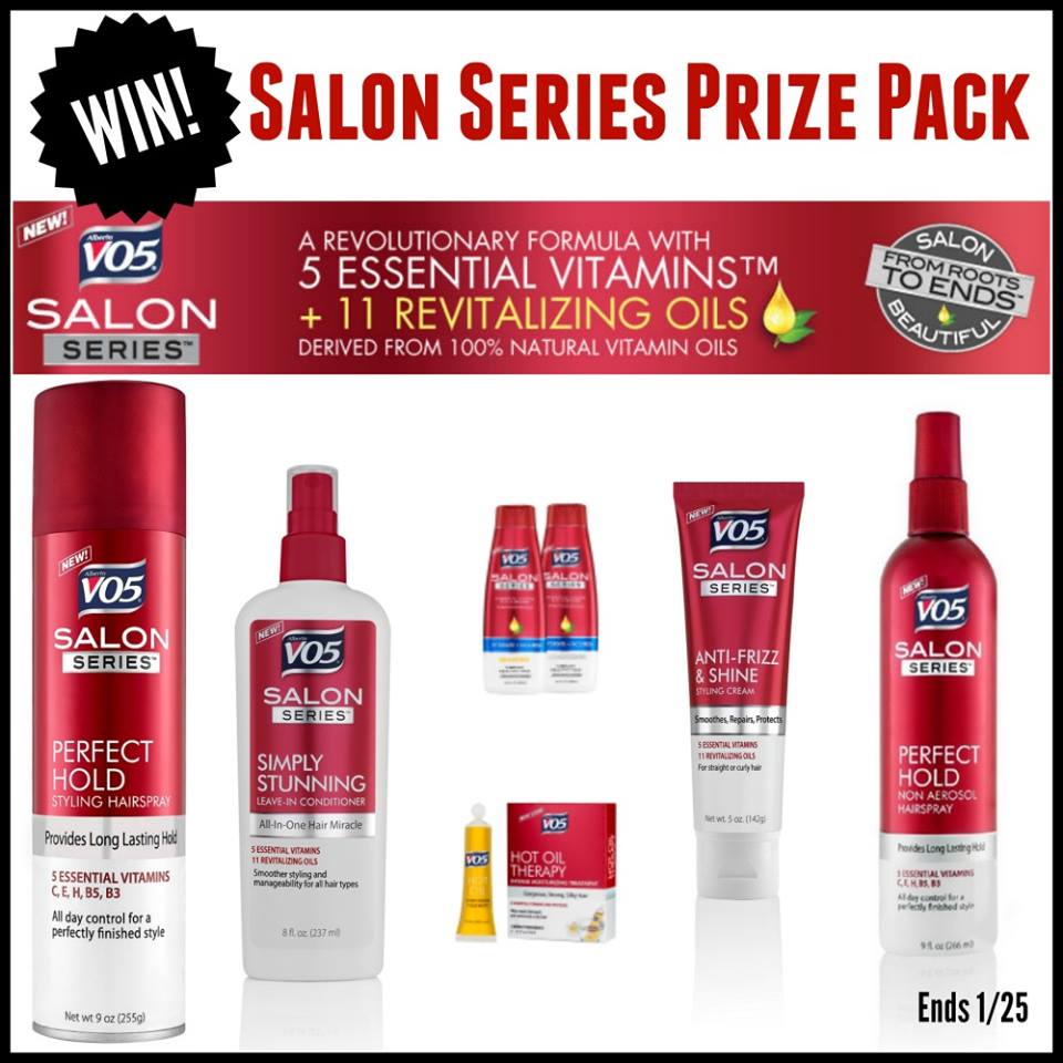VO5 Salaon Series Prize Pack