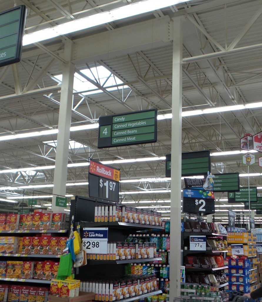 Walmart Candy Aisle