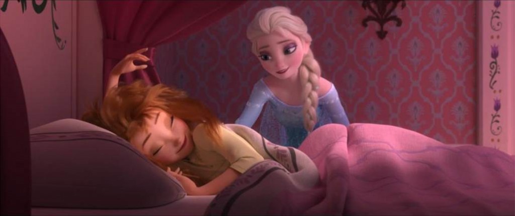Frozen Fever Anna Sleeping