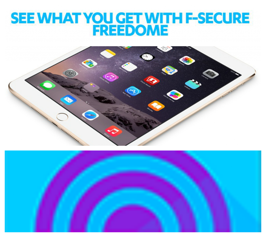 F Secure Freedome iPad Giveaway