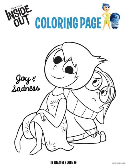 Inside Out Coloring page
