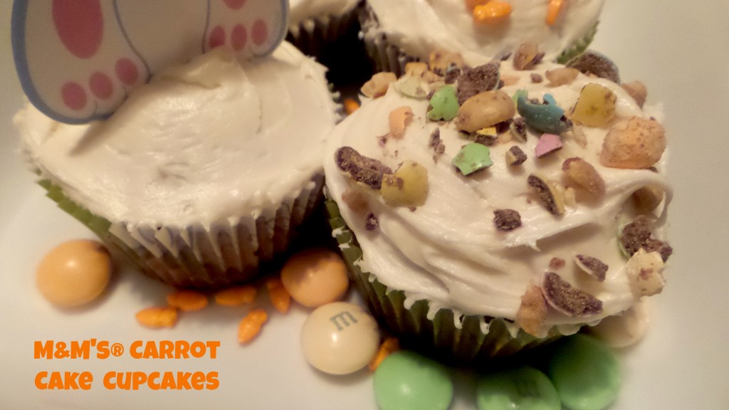 M&M's® Carrot Cake Cupcakes