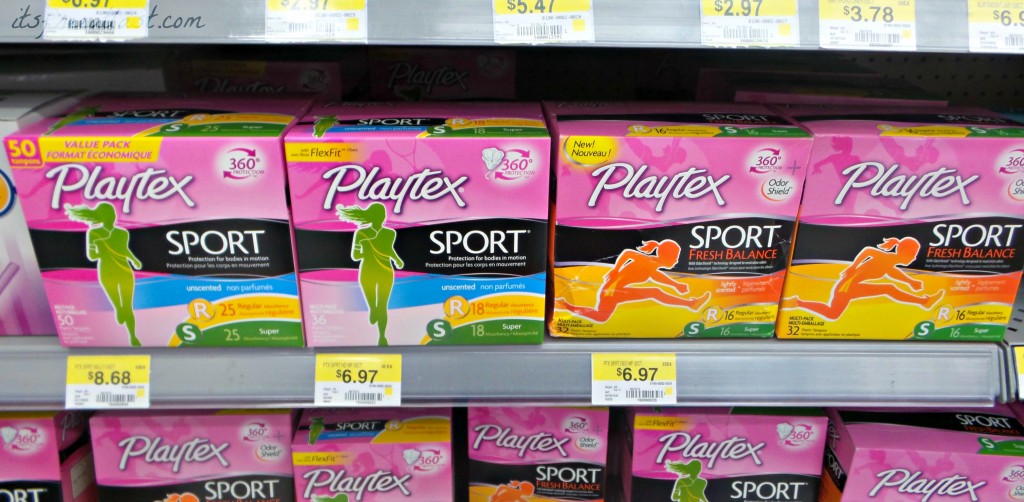Playtex Sport Combo Pack