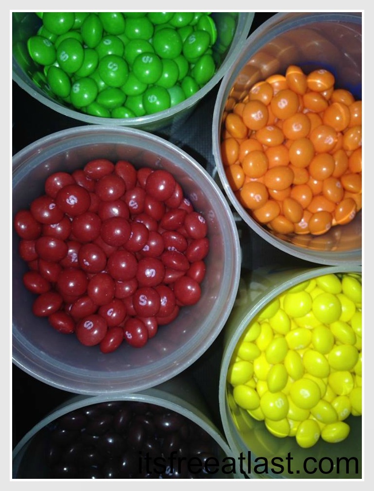 Skittles Rainbow Colors