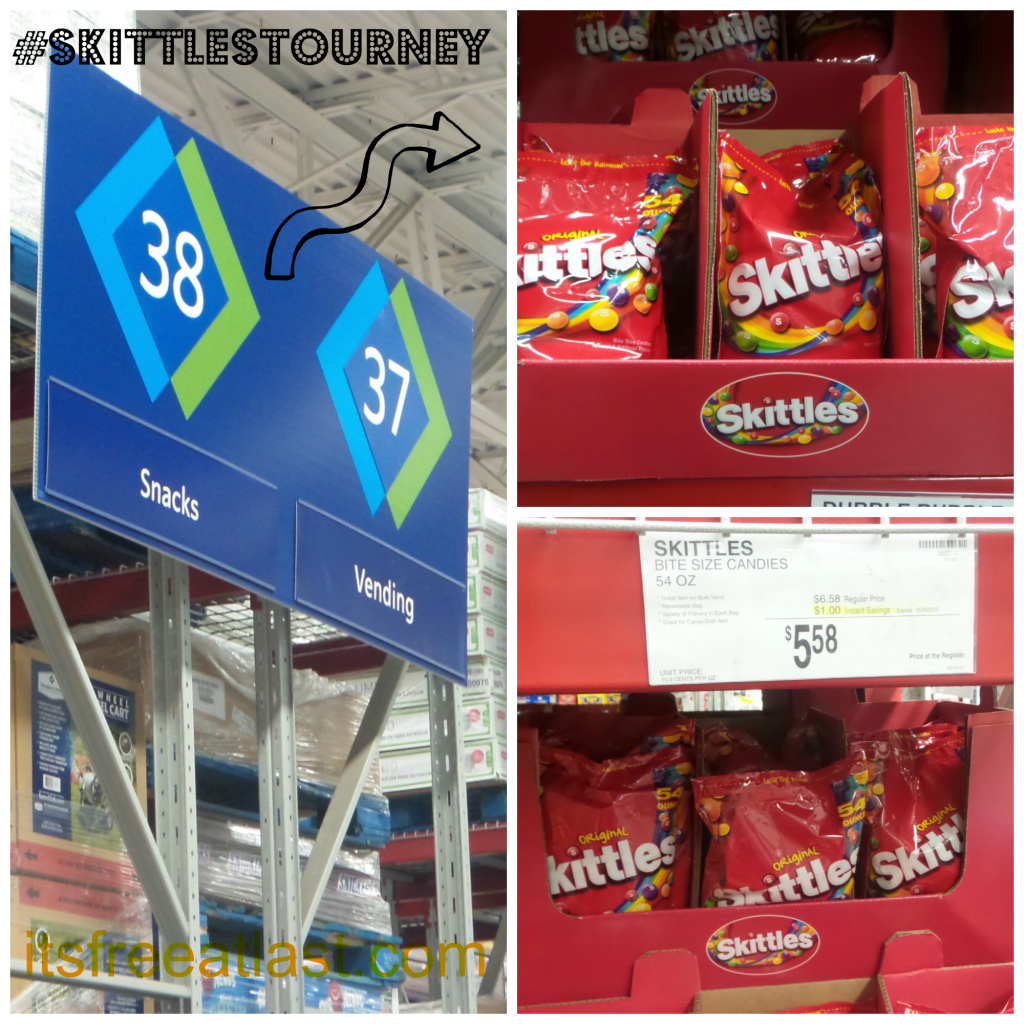 Skittles Sams Club Snack Aisle