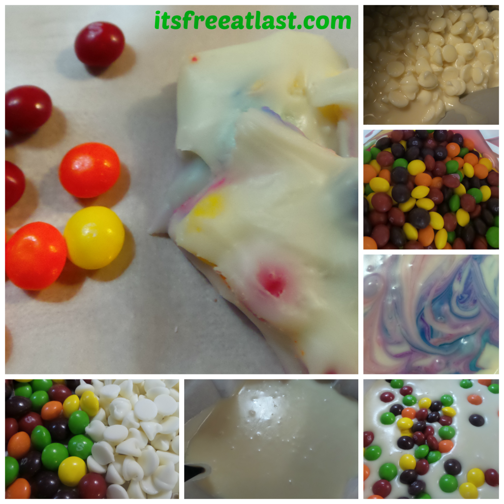 Skittles White Chocolate Fudge Ingredients