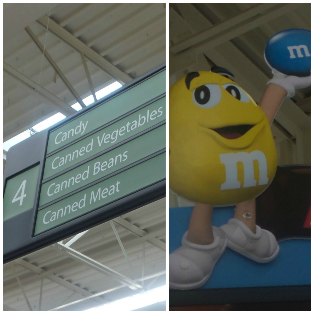 Walmart Candy Aisle M&M's Candy