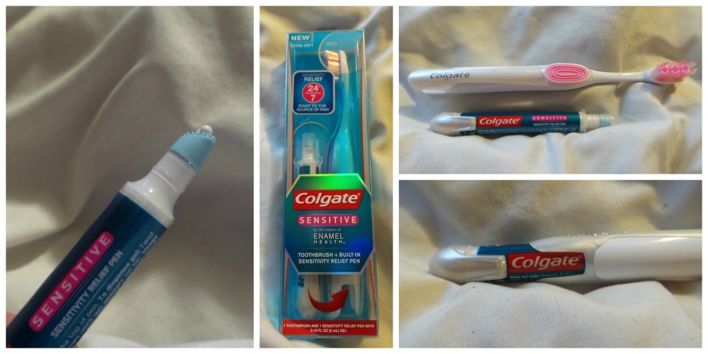 Colgate Sensitive Toothbrush and Pen