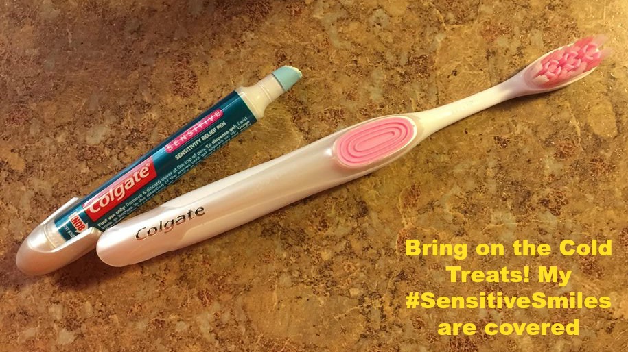 Colgate Sensitive Toothbrush and Sensitivity Pen