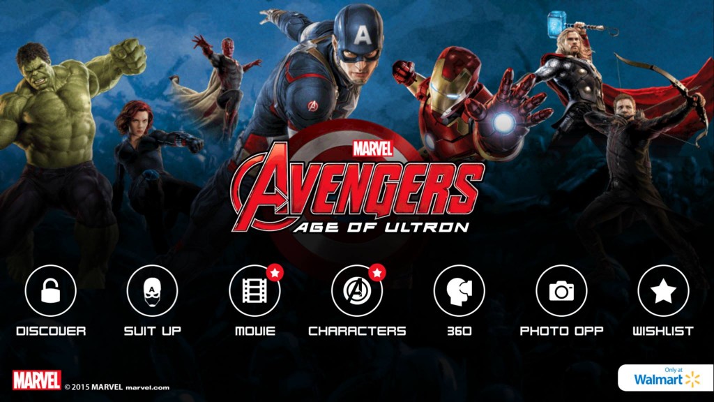 MARVEL Avengers Age of Ultron Super Heroes Assemble Mobile App