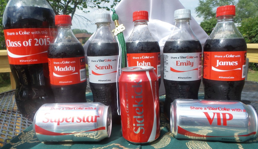 Class of 2015 Coca Cola Bottles