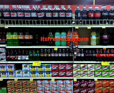 Coca Cola Display Aisle