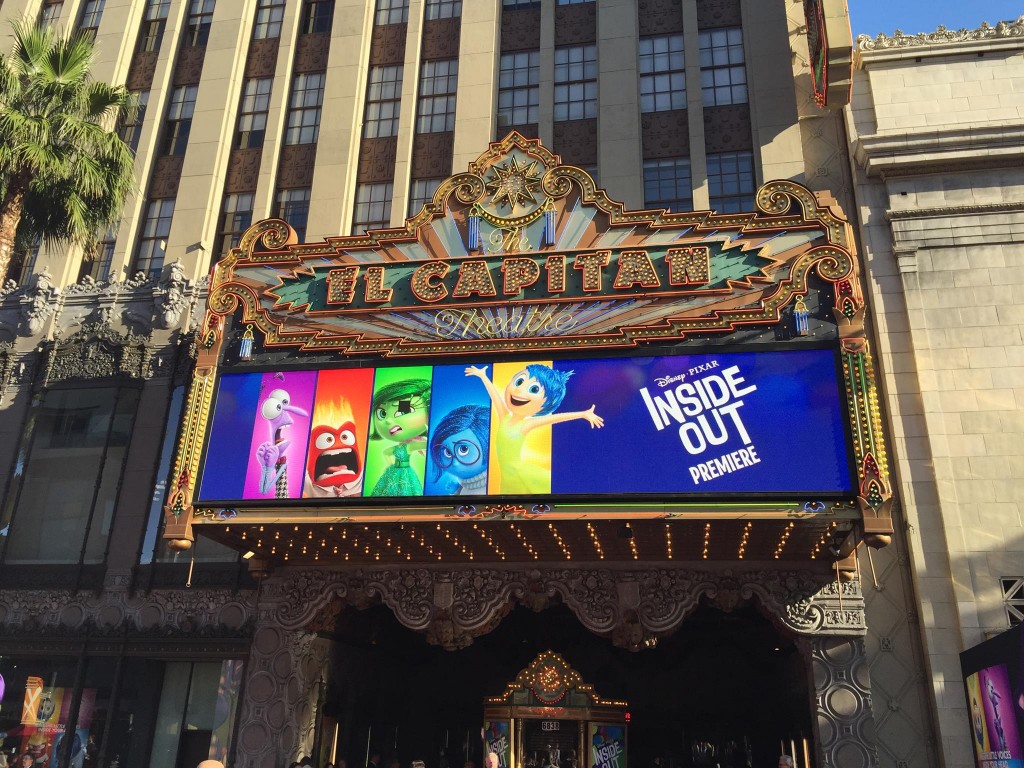 El Capitan Theater Inside Out Premiere #InsideOutEvent