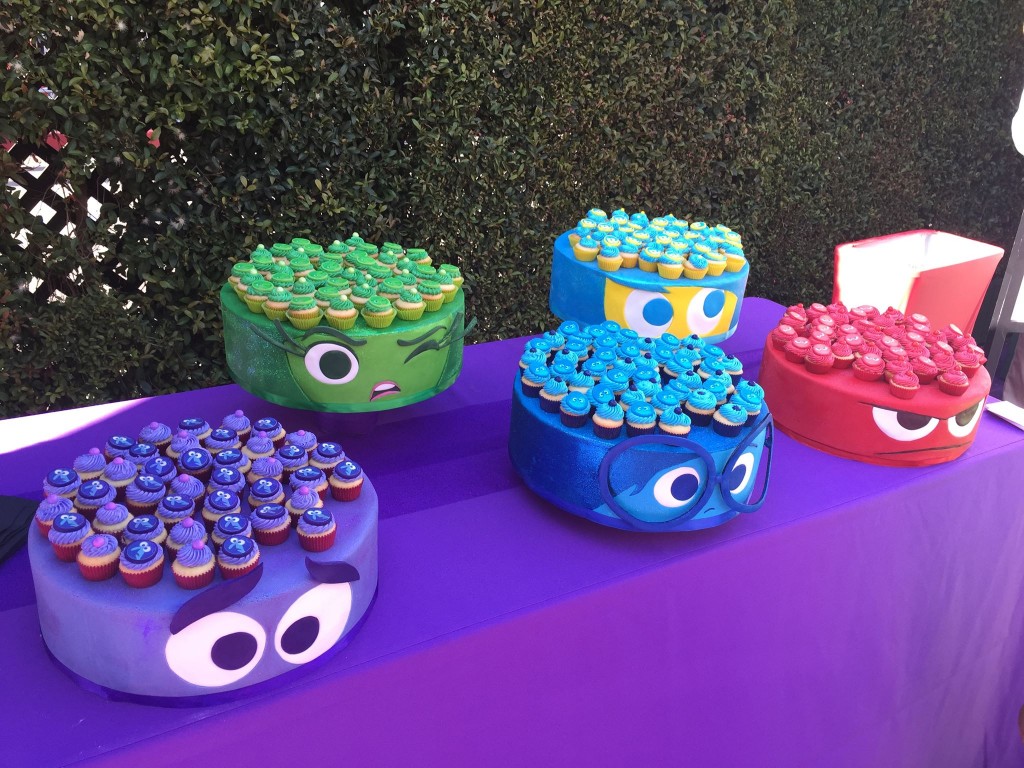 Emotional Cupcakes Inside Out Premiere #InsideOutEvent