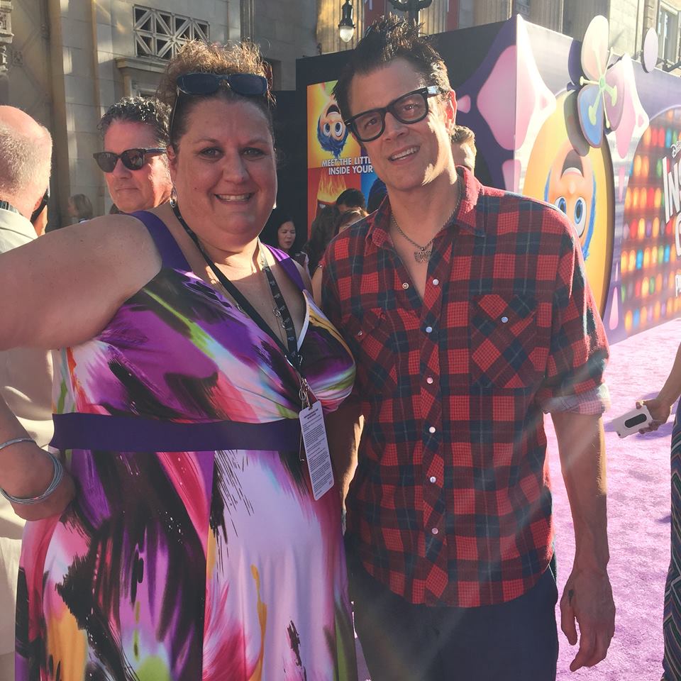 Johnny Knoxville Inside Out Premiere #InsideOutEvent