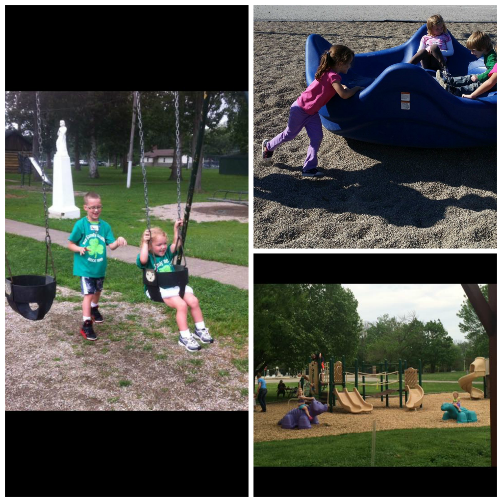 Kids at Playground Play